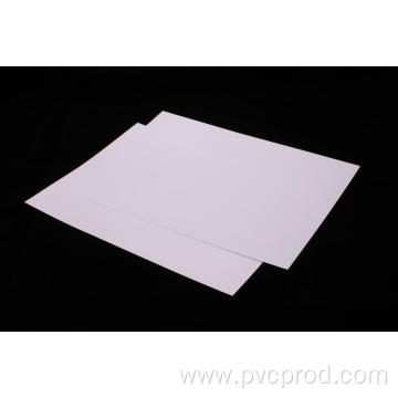 Rigid transparent blistering PVC sheet